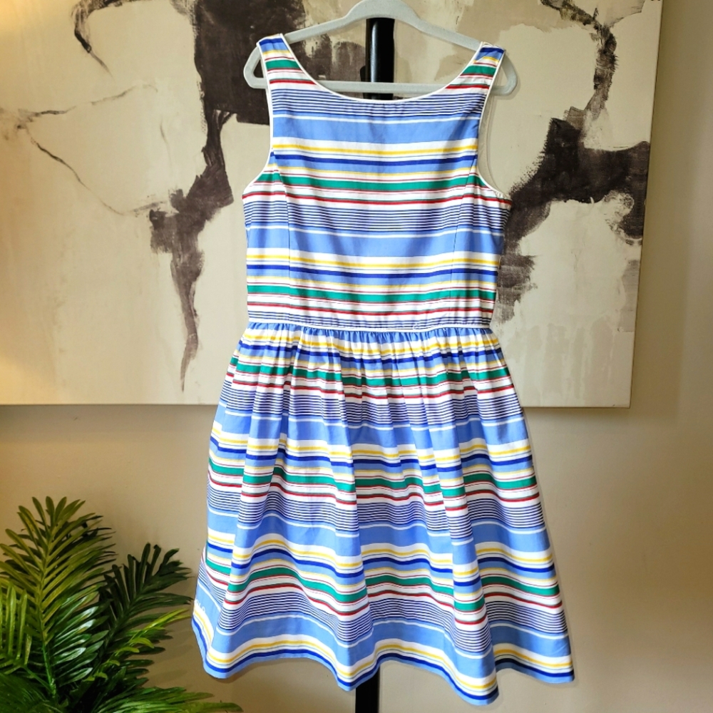 Polo by Ralph Lauren Little Girl's Striped Flare Dress